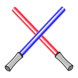 Balloon Lightsabers